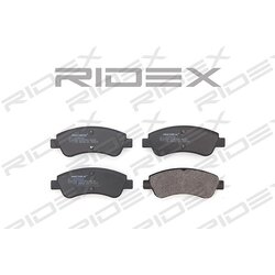 Plaquettes de frein RIDEX 402B0049 pour CITROËN, PEUGEOT, DS et plus encore... RIDEX
