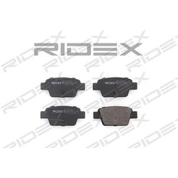 Jeu de plaquettes de frein 402B0055 pour FIAT, ALFA ROMEO, LANCIA, CHRYSLER 77363518 RIDEX