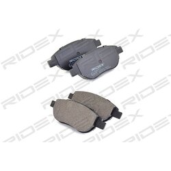 Plaquettes de frein 402B0057 pour PEUGEOT, CITROËN, FIAT, LANCIA 16 111 407 80 RIDEX