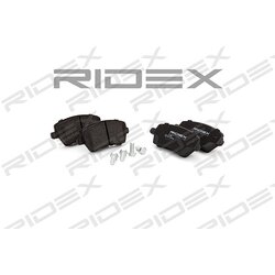 Jeu de plaquettes de frein RIDEX 402B0062 pour RENAULT, DACIA, NISSAN et plus encore... RIDEX