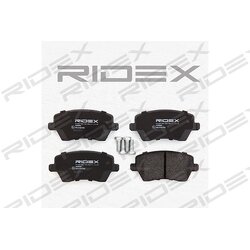 Jeu de plaquettes de frein RIDEX 402B0062 pour RENAULT, DACIA, NISSAN et plus encore... RIDEX
