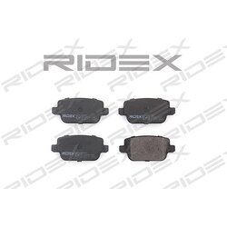 Jeu de plaquettes de frein RIDEX 402B0065 pour FORD, VOLVO, LAND ROVER, PROTON 1438867 RIDEX
