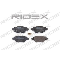 Jeu de plaquettes de frein RIDEX 402B0078 pour VAUXHALL, CHEVROLET 01605 025 RIDEX