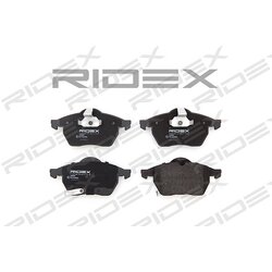 Jeu de plaquettes de frein RIDEX 402B0087 pour SAAB, VAUXHALL, AUDI 05055371 RIDEX