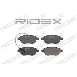 Jeu de plaquettes de frein RIDEX 402B0096 pour FIAT, ABARTH, LANCIA et plus encore... RIDEX