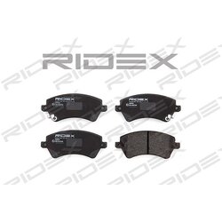 Plaquettes de frein RIDEX 402B0107 pour TOYOTA COROLLA RIDEX