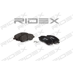 Jeu de plaquettes de frein RIDEX 402B0112 pour MITSUBISHI, JEEP et plus encore... RIDEX
