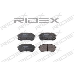 Jeu de plaquettes de frein RIDEX 402B0113 pour HYUNDAI, KIA 583020XA00 RIDEX