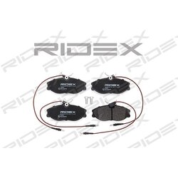 Plaquettes de frein RIDEX 402B0115 pour PEUGEOT, CITROËN 1617254180 RIDEX