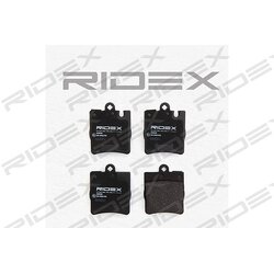 Jeu de plaquettes de frein RIDEX 402B0120 pour MERCEDES 0024205220 RIDEX