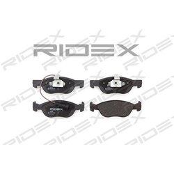 Plaquettes de frein RIDEX 402B0122 pour FIAT, LANCIA, ALFA ROMEO 9951067 RIDEX