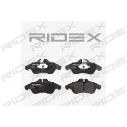 Jeu de plaquettes de frein RIDEX 402B0127 pour MERCEDES,VW 05103794AA RIDEX
