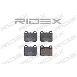 Jeu de plaquettes de frein RIDEX 402B0131 pour MERCEDES 000 420 98 20 RIDEX