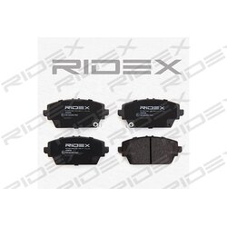 Jeu de plaquettes de frein RIDEX 402B0135 pour NISSAN, MG, HONDA 45022S1AE00 RIDEX