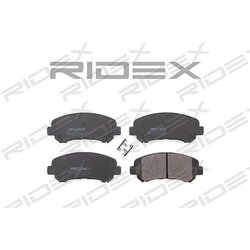 Jeu de plaquettes de frein RIDEX 402B0173 pour NISSAN, SUZUKI AY040NS132 RIDEX