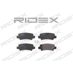Plaquettes de frein RIDEX 402B0183 pour TOYOTA COROLLA RIDEX