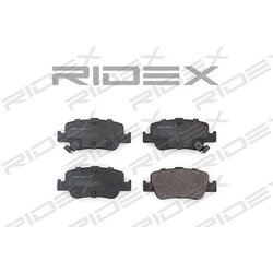 Jeu de plaquettes de frein 402B0184 pour TOYOTA, HYUNDAI, ASTON MARTIN 04466-02170 RIDEX