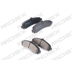 Jeu de plaquettes de frein RIDEX 402B0190 pour CADILLAC, PONTIAC et plus encore... RIDEX