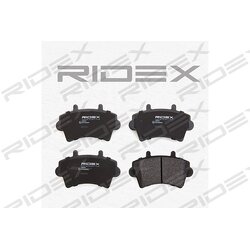 Plaquettes de frein RIDEX 402B0196 pour RENAULT, VAUXHALL, NISSAN 4106000QAD RIDEX
