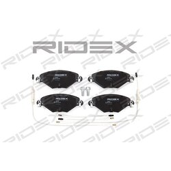 Plaquettes de frein RIDEX 402B0206 pour CITROËN C5 1611456480 RIDEX