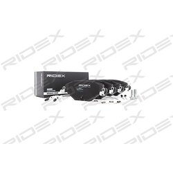 Plaquettes de frein RIDEX 402B0206 pour CITROËN C5 1611456480 RIDEX