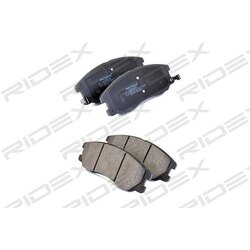 Jeu de plaquettes de frein RIDEX 402B0209 pour CHEVROLET, VAUXHALL, PONTIAC 20789468 RIDEX