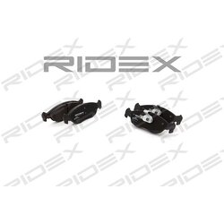 Plaquettes de frein RIDEX 402B0214 pour PEUGEOT, CITROËN 1611458480 RIDEX