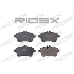 Jeu de plaquettes de frein RIDEX 402B0218 pour MERCEDES 1694200120 RIDEX