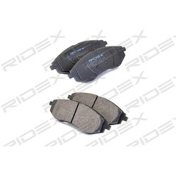 Jeu de plaquettes de frein RIDEX 402B0229 pour CHEVROLET, DAEWOO, PROTON 65396534 RIDEX