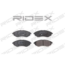 Jeu de plaquettes de frein RIDEX 402B0229 pour CHEVROLET, DAEWOO, PROTON 65396534 RIDEX
