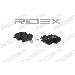 Jeu de plaquettes de frein RIDEX 402B0234 pour NISSAN, SUZUKI, DACIA et plus encore... RIDEX