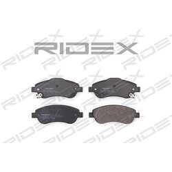 Jeu de plaquettes de frein RIDEX 402B0242 pour HONDA CR-V 45022SWWG00 RIDEX