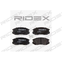Jeu de plaquettes de frein 402B0243 pour MITSUBISHI, PROTON, DAIHATSU, TOYOTA 04465B4010 RIDEX