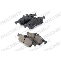 Plaquettes de frein RIDEX 402B0267 pour MINI MINI 34211503077 RIDEX