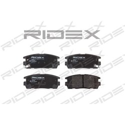 Jeu de plaquettes de frein RIDEX 402B0269 pour CHEVROLET, VAUXHALL, PONTIAC 20801538 RIDEX