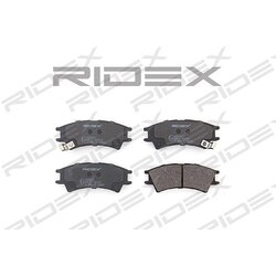 Jeu de plaquettes de frein RIDEX 402B0287 pour HYUNDAI AMICA RIDEX