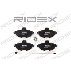 Plaquettes de frein RIDEX 402B0307 pour PEUGEOT, CITROËN, FIAT 9404251518 RIDEX