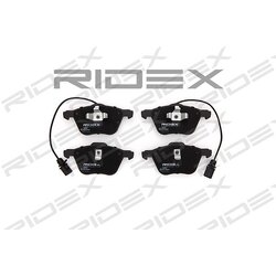 Jeu de plaquettes de frein RIDEX 402B0308 pour VW, SEAT, FORD, FIAT 1 133 446 RIDEX