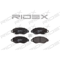 Jeu de plaquettes de frein RIDEX 402B0309 pour FORD TRANSIT 04053306 RIDEX