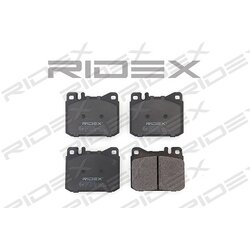 Jeu de plaquettes de frein RIDEX 402B0332 pour MERCEDES,VW 0004205920 RIDEX