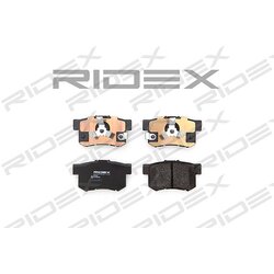 Jeu de plaquettes de frein RIDEX 402B0337 pour HONDA, ACURA 06430S9A000 RIDEX