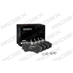 Plaquettes de frein RIDEX 402B0362 pour VW Transporter RIDEX