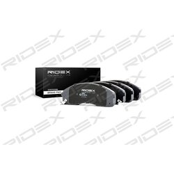 Plaquettes de frein RIDEX 402B0376 pour KIA 0K56A3323Z RIDEX