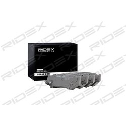 Plaquettes de frein RIDEX 402B0408 pour SUZUKI, GEO 1A513323Z RIDEX