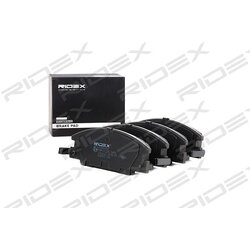 Jeu de plaquettes de frein RIDEX 402B0410 pour ISUZU, VAUXHALL 8-97164-183-0 RIDEX