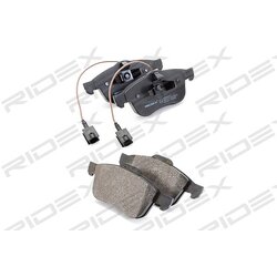 Jeu de plaquettes de frein RIDEX 402B0412 pour ALFA ROMEO 71772534 RIDEX