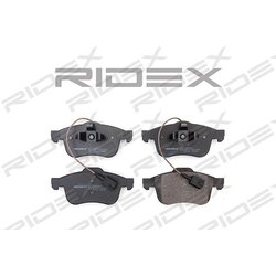 Jeu de plaquettes de frein RIDEX 402B0412 pour ALFA ROMEO 71772534 RIDEX