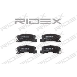 Jeu de plaquettes de frein RIDEX 402B0416 pour TOYOTA, LEXUS 0446633150 RIDEX