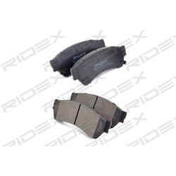 Jeu de plaquettes de frein 402B0419 pour MAZDA, BESTORN, LINCOLN, FORD (USA) GPYB-33-23ZD RIDEX