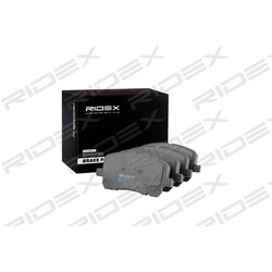 Jeu de plaquettes de frein RIDEX 402B0432 pour TOYOTA 04465-44080 RIDEX